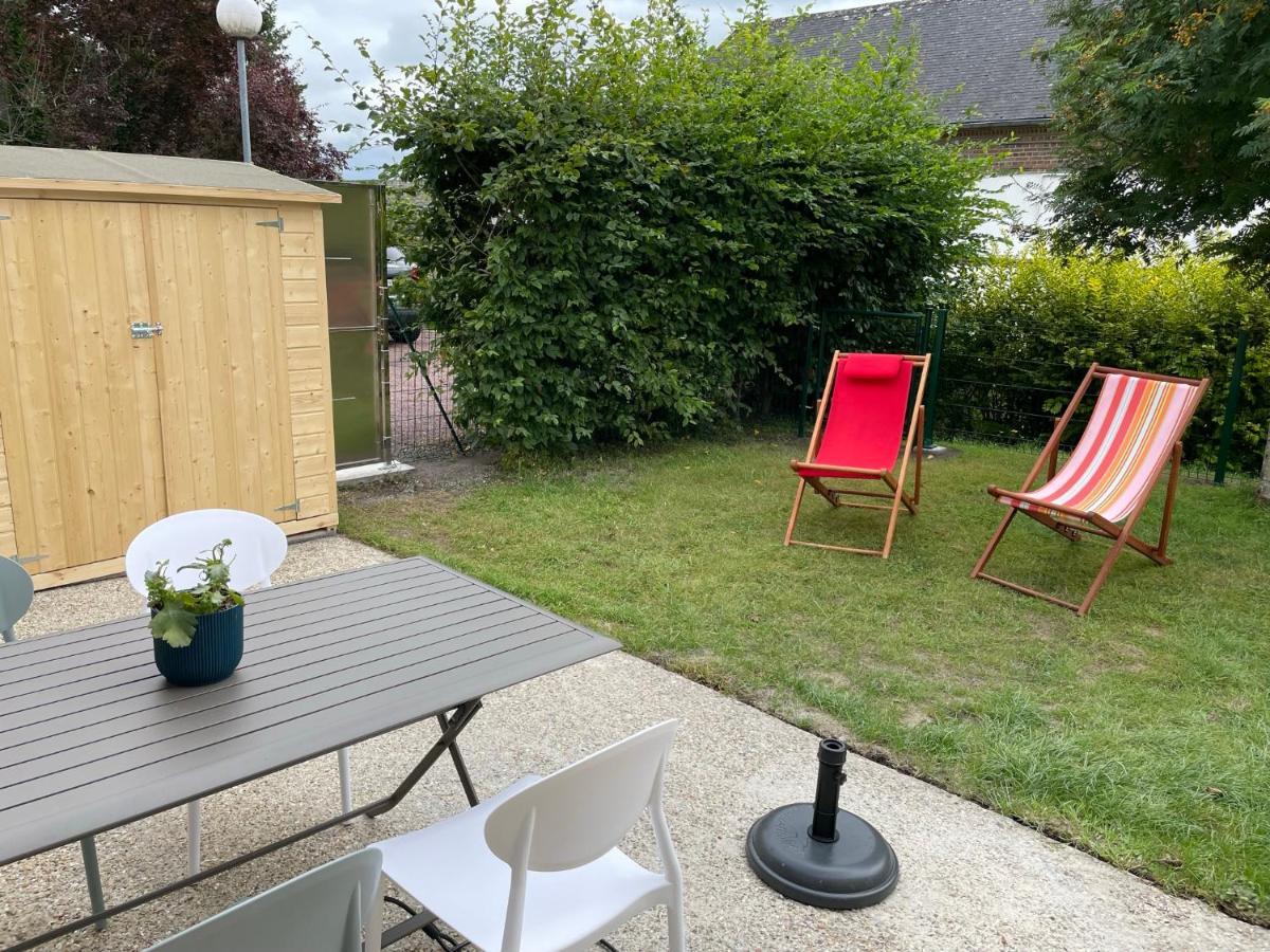 Jolie Maison Avec Jardin Honfleur Extérieur photo